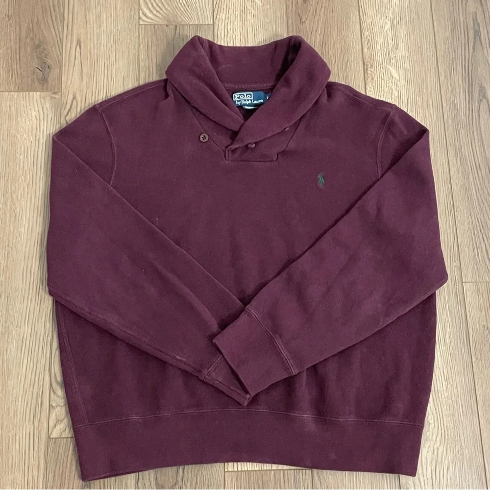 Polo Ralph Lauren‎ Burgundy Cowl Neck Sweater